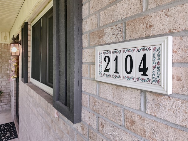 2104 Pinecrest Dr, Jasper, TX 75951 - exterior view of brick siding