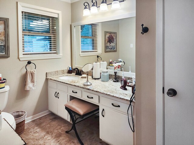 2104 Pinecrest Dr, Jasper, TX 75951 - bathroom featuring vanity and plenty of natural light