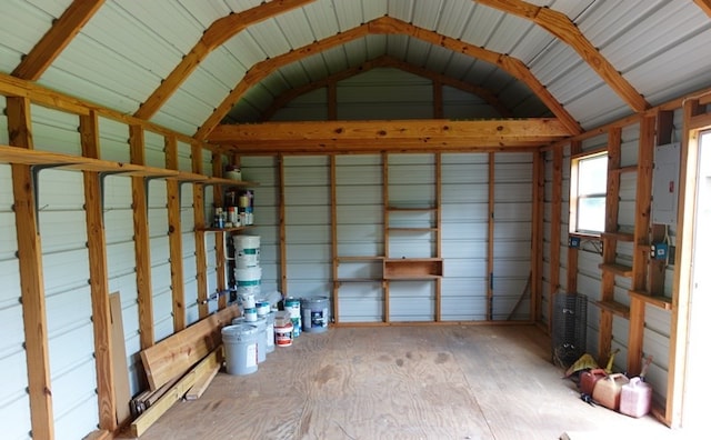 157 Sandalwood, Lufkin, TX 75904 - storage room featuring a garage and electric panel