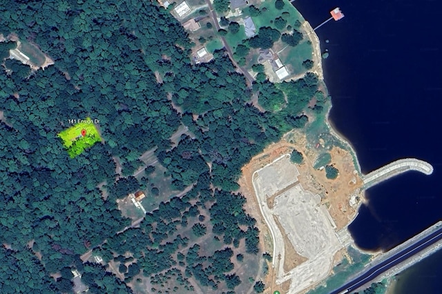 141 Ensign Dr, Hemphill, TX 75948 - aerial overview of property's location