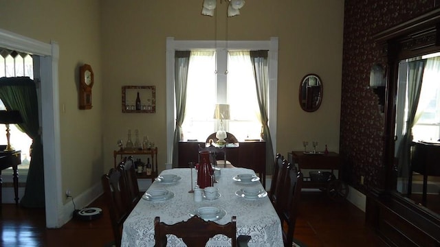 110 Market St, Hemphill, TX 75948 - dining room featuring baseboards
