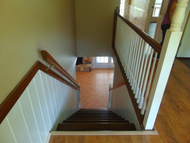 3198 Old Union Rd, Lufkin, TX 75904 - stairs with wood finished floors
