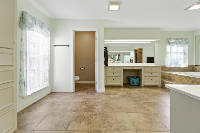 3198 Old Union Rd, Lufkin, TX 75904 - bathroom featuring a bath and vanity