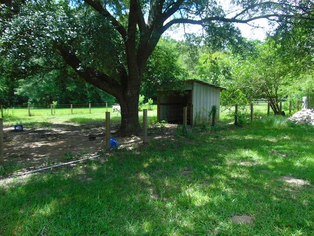 3198 Old Union Rd, Lufkin, TX 75904 - view of yard with an outbuilding