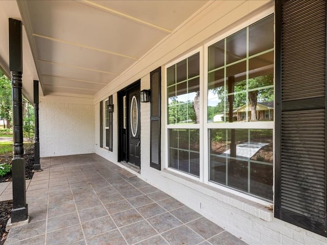 3202 Chimney Rock Ln, Nacogdoches, TX 75965 - view of covered porch