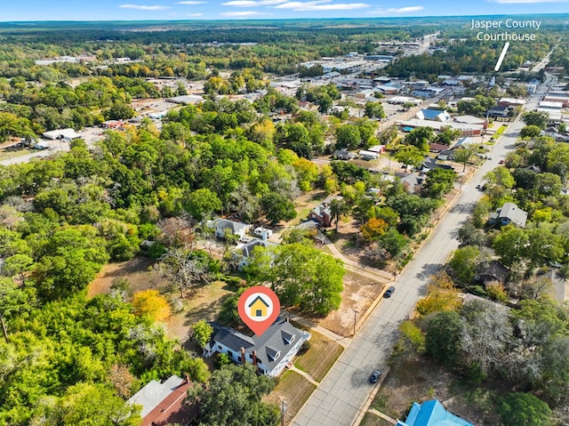 aerial view