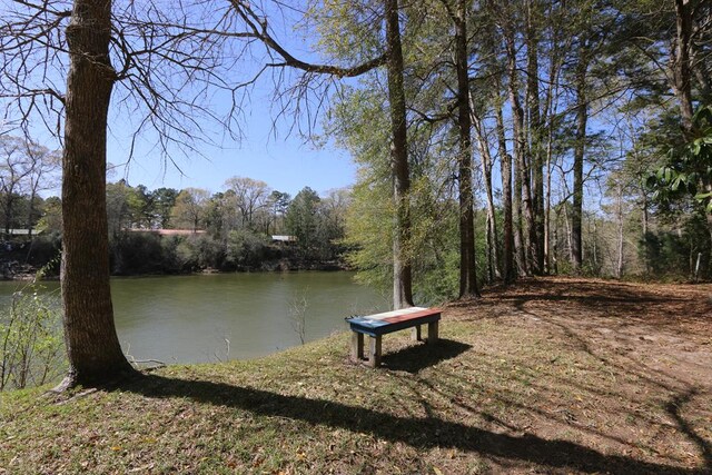 property view of water