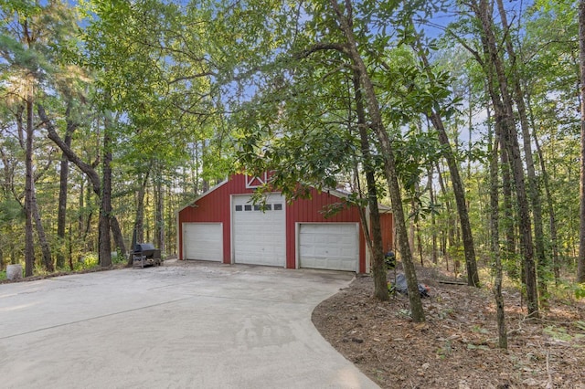 7332 Fm 252, Jasper, TX 75951 - view of detached garage