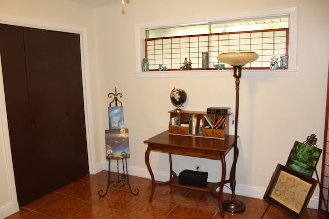 entryway featuring tile patterned floors