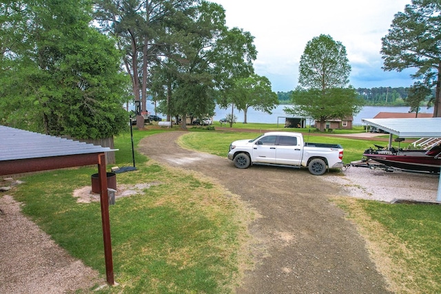 view of road