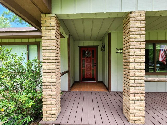 493 Hideaway Loop, Hemphill, TX 75948 - view of doorway to property