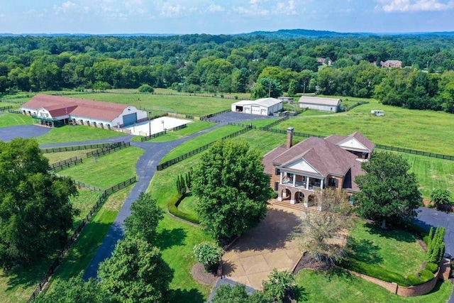 view of birds eye view of property