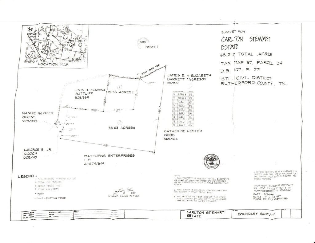 0 Holly Grove Rd, Lascassas, TN 37085