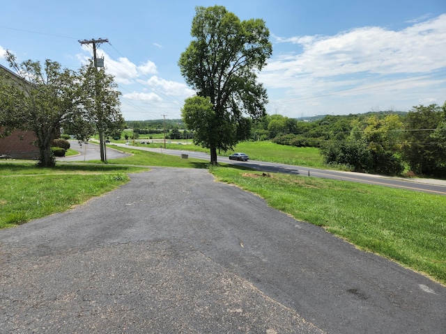 view of road