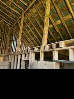 view of attic