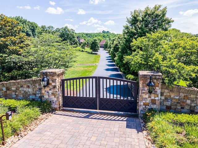 view of gate