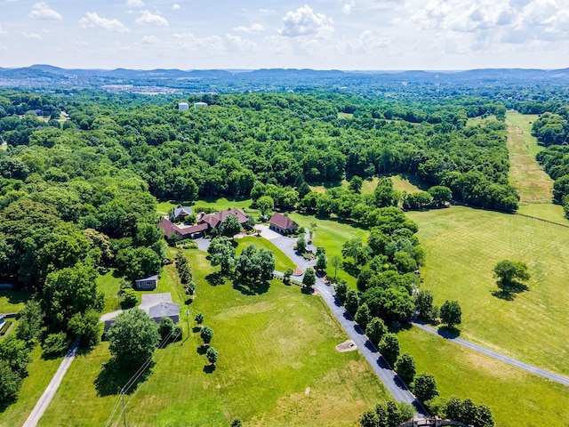 view of drone / aerial view