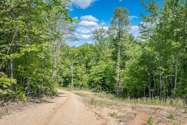 view of road