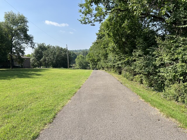 view of road