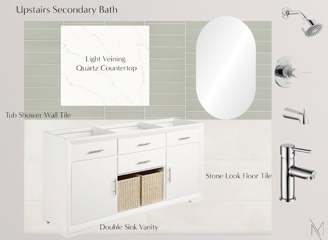 6539A Marauder Dr, Nashville, TN 37209 - bathroom with large vanity