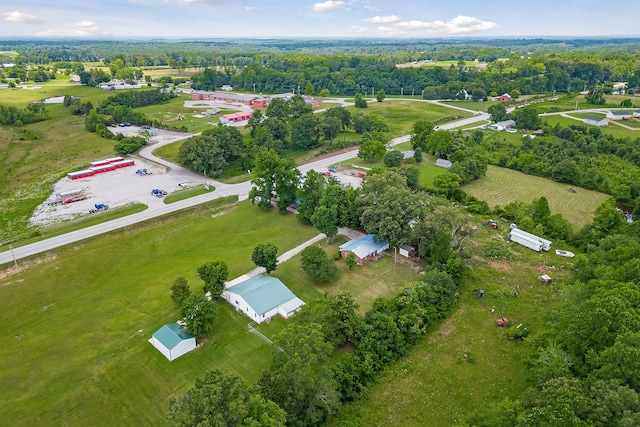 view of aerial view