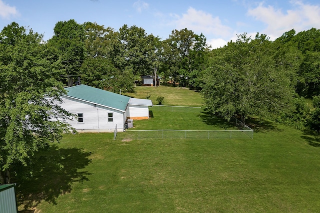 view of aerial view