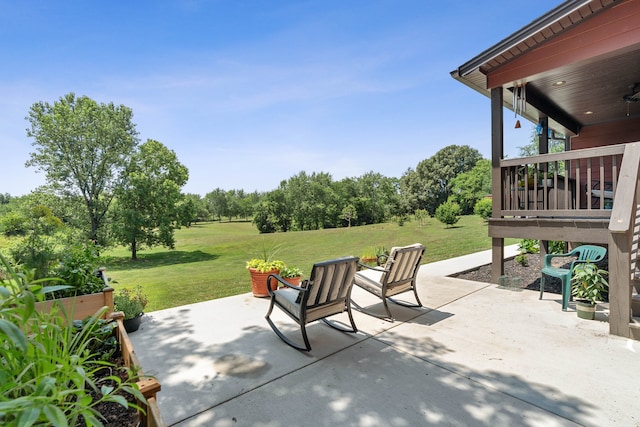 view of patio / terrace