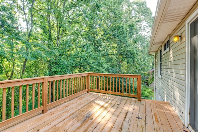 view of deck