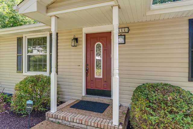 view of property entrance