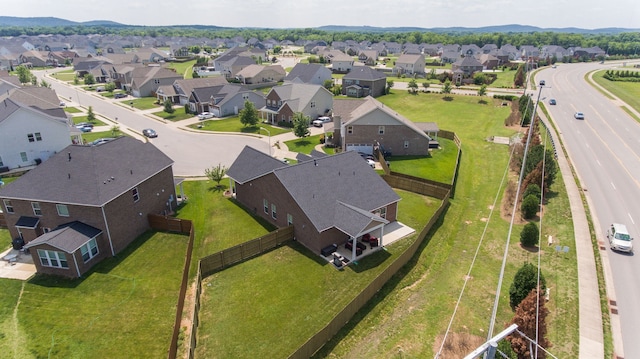 view of aerial view