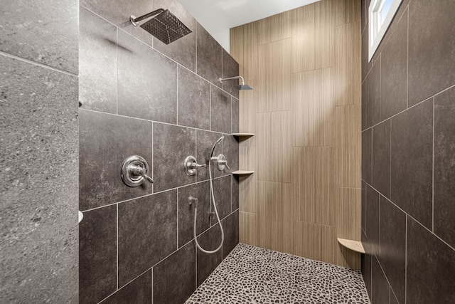 3609 Leipers Valley Trl, Franklin, TN 37064 - bathroom with a tile shower