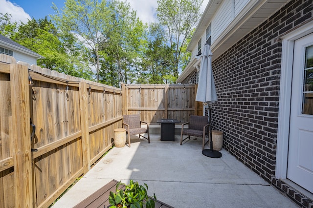 view of patio / terrace