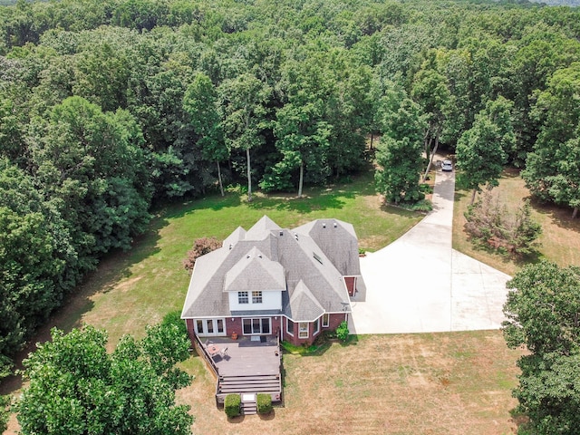 view of drone / aerial view