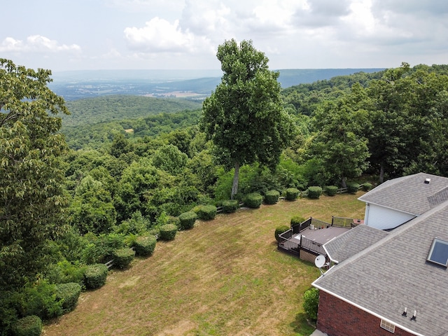 view of drone / aerial view