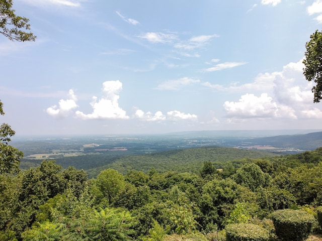 view of mountain view