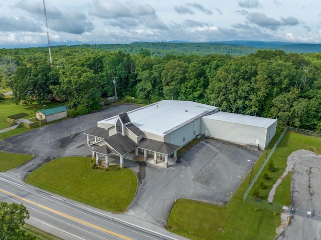 view of drone / aerial view