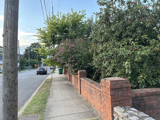 view of street