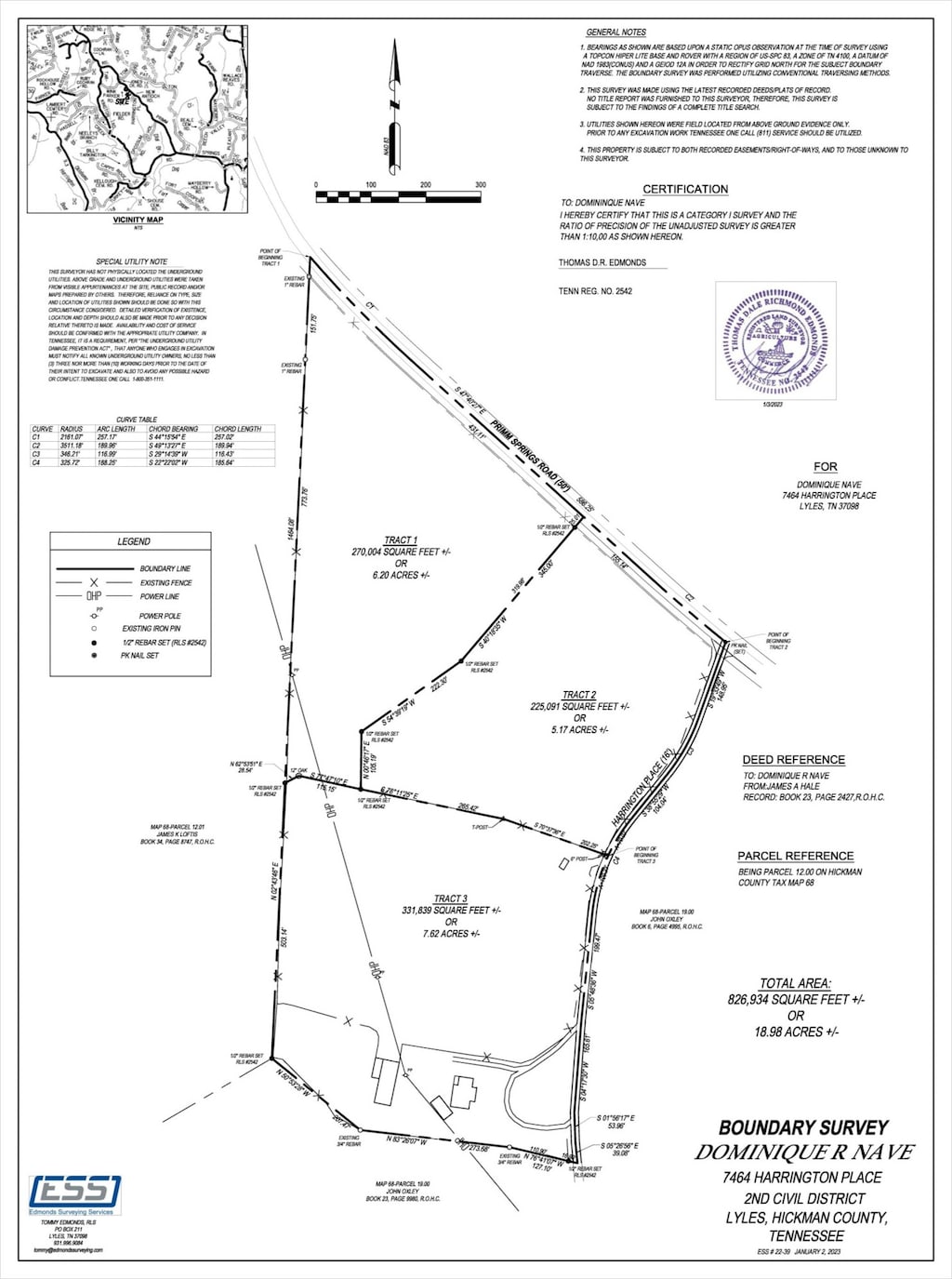 0 Primm Springs Rd, Tract Lyles, TN 37098