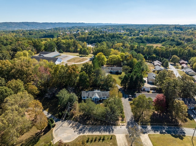 view of aerial view