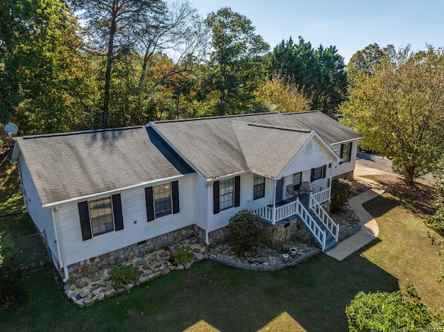 view of birds eye view of property