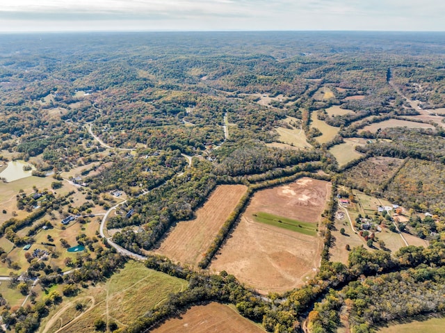 view of drone / aerial view