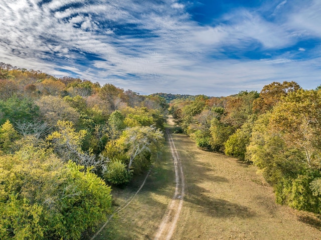 view of drone / aerial view