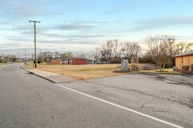 view of road