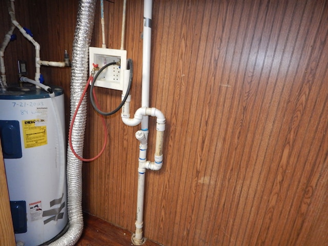 utilities with water heater