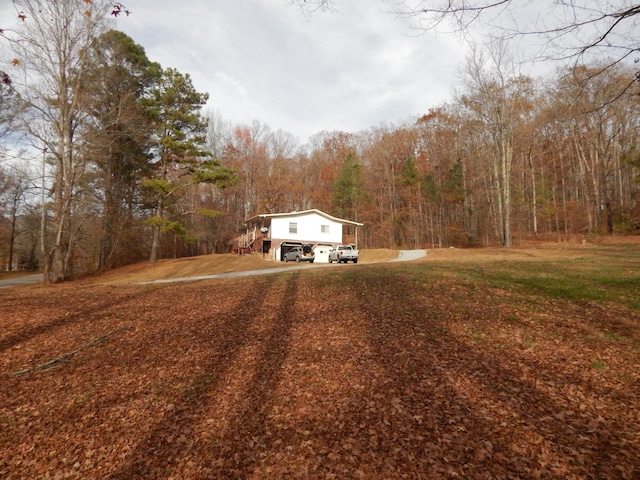 view of yard