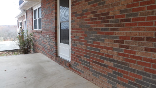 view of home's exterior featuring a patio area