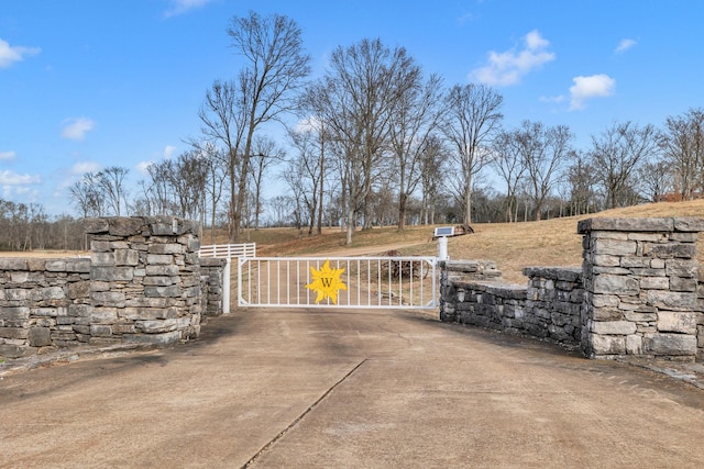 view of gate