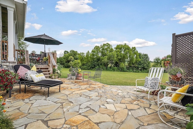 view of patio / terrace