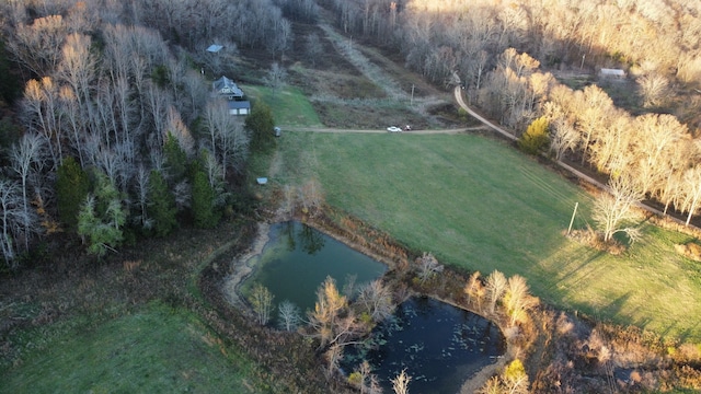 view of aerial view