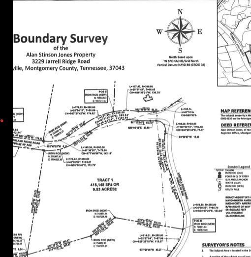 1 Jarrell Ridge Rd, Clarksville TN, 37043 land for sale